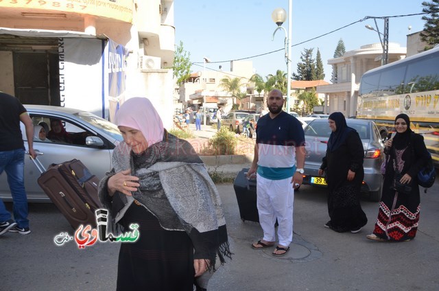       كفرقاسم : عودة ميمونة ومباركة لحافلتي الاداري الدكتور وائل عيسى والحاج ايوب طه  وهم بسلام وبصحة وعافية ..